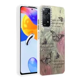 Newface Xiaomi Redmi Note 12 Pro 4G Kılıf Blade Aynalı Desenli Kapak - Desen 6
