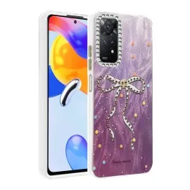 Newface Xiaomi Redmi Note 12 Pro 4G Kılıf Blade Aynalı Desenli Kapak - Desen 1