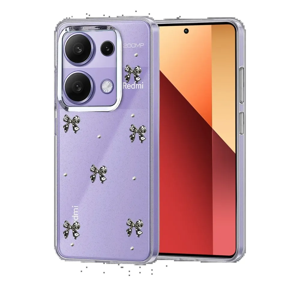 Newface Xiaomi Redmi Note 13 Pro 4G Fiyonk Desenli Kapak - Desen 5