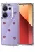Newface Xiaomi Redmi Note 13 Pro 4G Fiyonk Desenli Kapak - Desen 7