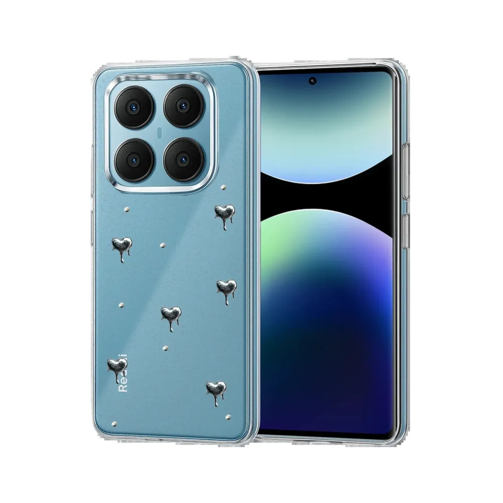 Newface Xiaomi Redmi Note 14 Pro 4G Fiyonk Desenli Kapak - Desen 3