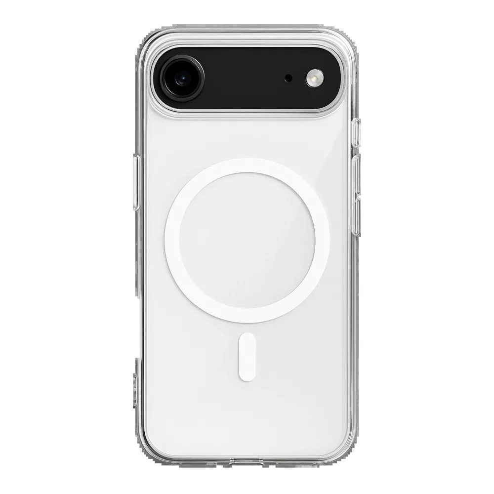 Newface Iphone 17 Air Kılıf Magneticsafe Şeffaf Silikon - Şeffaf