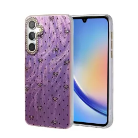 Newface Samsung Galaxy A34 5G Kılıf Blade Aynalı Desenli Kapak - Desen 2