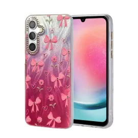 Newface Samsung Galaxy A24 4G Kılıf Blade Aynalı Desenli Kapak - Desen 3