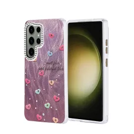 Newface Samsung Galaxy S25 Ultra Kılıf Blade Aynalı Desenli Kapak - Desen 8