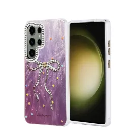 Newface Samsung Galaxy S25 Ultra Kılıf Blade Aynalı Desenli Kapak - Desen 1