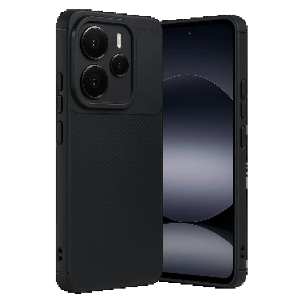 Newface Xiaomi Note 14 5G Auto Focus Karbon Kapak - Siyah