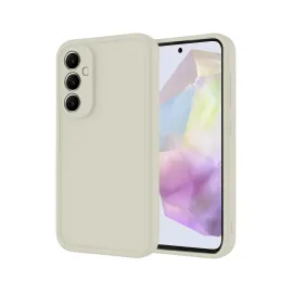 Newface Samsung Galaxy A56 Kılıf Viera Silikon - Krem