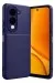 Newface Vivo Y29S Auto Focus Karbon Kapak - Lacivert