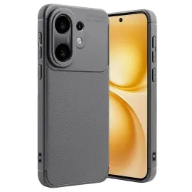Newface Vivo X200 Fe Auto Focus Karbon Kapak -Gri