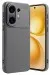 Newface Vivo X200 Fe Auto Focus Karbon Kapak -Gri