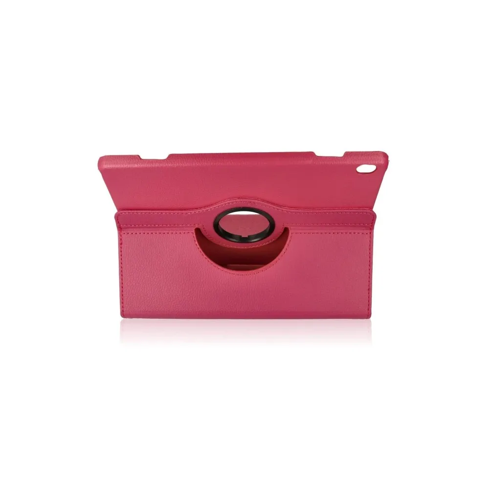 Newface Lenovo M10 X505F Kılıf 360 Tablet Deri Kılıf - Pembe