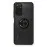 Newface Xiaomi Redmi Note 11 Kılıf Montreal Yüzüklü Silikon Kapak - Siyah