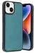 Newface iPhone 15 Kılıf Aras Deri Kapak - Açık Yeşil