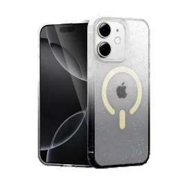 Newface Apple Iphone 12 Pummel Shiny Magsafe Kapak - Siyah