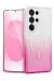 Newface Samsung Galaxy S24 Ultra Pummel Shiny Magsafe Kapak - Pembe