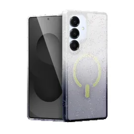 Newface Samsung Galaxy S25 Pummel Shiny Magsafe Kapak - Siyah