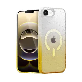 Newface Apple Iphone 16E Pummel Shiny Magsafe Kapak - Gold