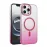 Newface Apple Iphone 16 Pro Glossy Magsafe Kapak - Pembe