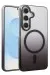 Newface Samsung Galaxy S25 Glossy Magsafe Kapak - Siyah