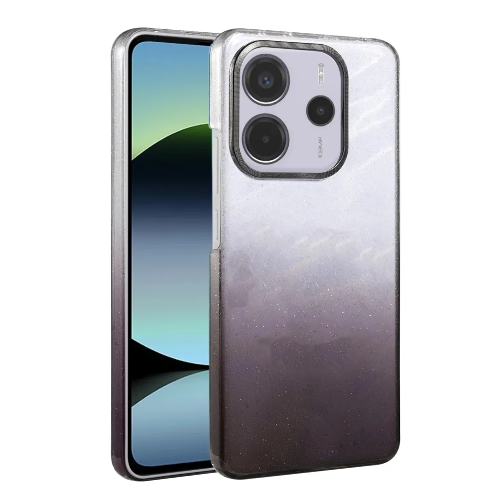 Newface Xiaomi Redmi Note 14 4G Glossy Kapak - Siyah