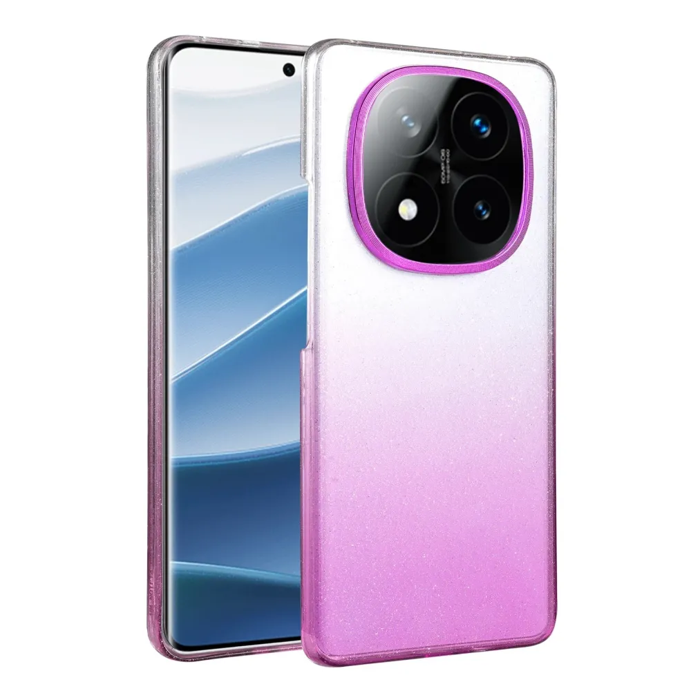 Newface Xiaomi Redmi Note 14 Pro 5G Glossy Kapak - Mor