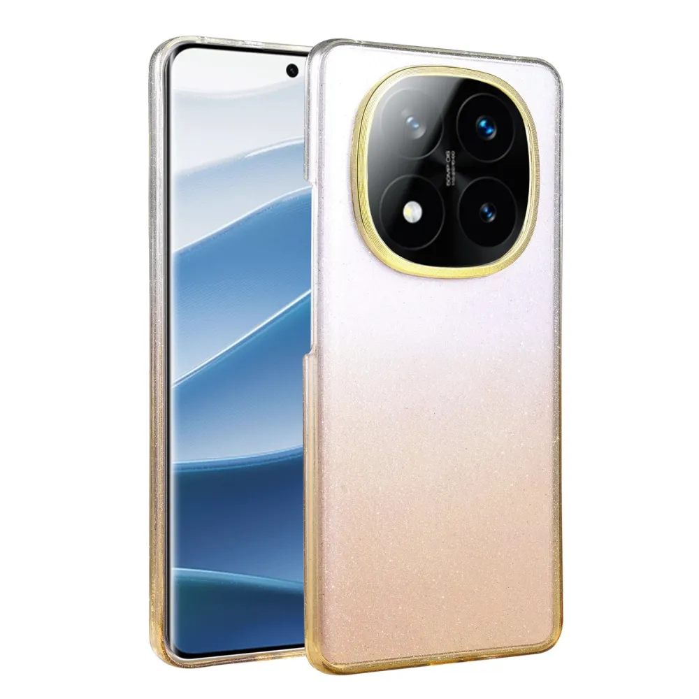 Newface Xiaomi Redmi Note 14 Pro 5G Glossy Kapak - Çöl Titanyum