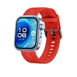 Newface Huawei Watch Fit 3 Klasik Kordon - Kırmızı