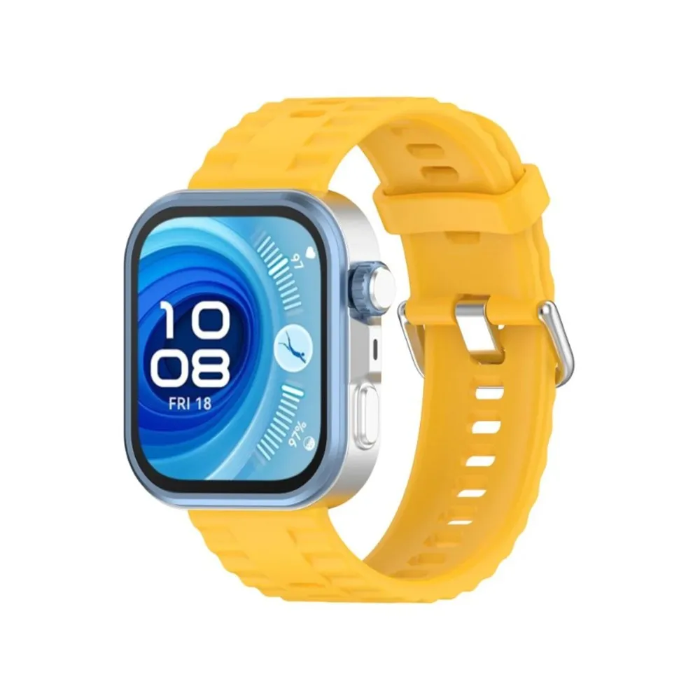 Newface Huawei Watch Fit 3 Klasik Kordon - Sarı