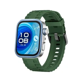 Newface Huawei Watch Fit 3 Klasik Kordon - Koyu Yeşil