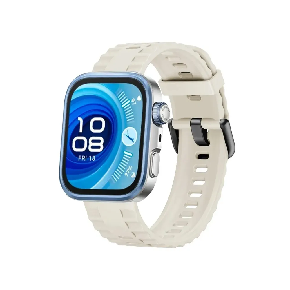 Newface Huawei Watch Fit 3 Klasik Kordon - Bej