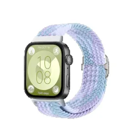 Newface Huawei Fit 4 Star Kordon - Lila-Beyaz