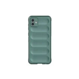 Newface Samsung Galaxy A06 Kılıf Optimum Silikon - Koyu Yeşil