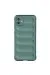 Newface Samsung Galaxy A06 Kılıf Optimum Silikon - Koyu Yeşil