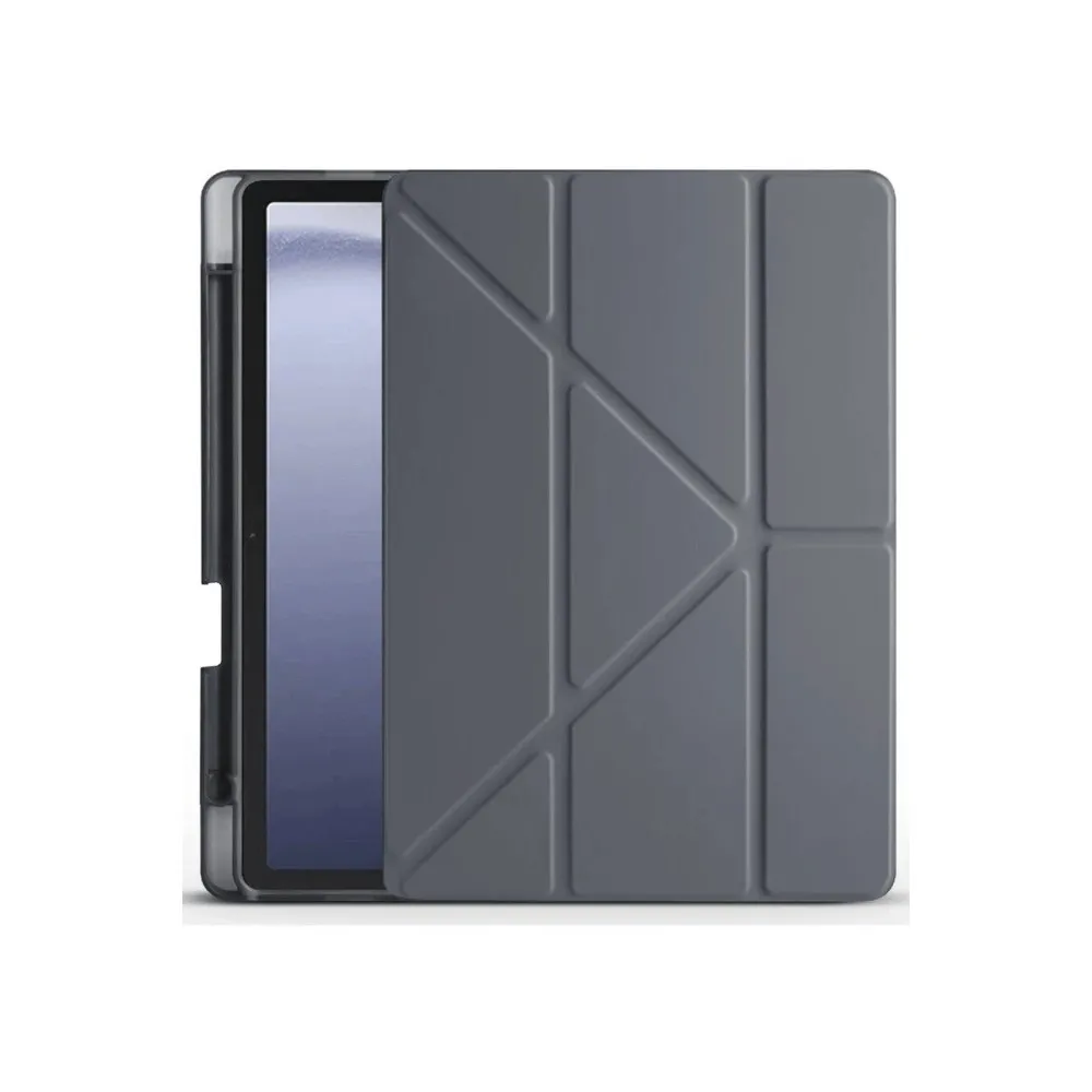 Newface Huawei Honor Pad X9 11.5 Kılıf Kalemlikli Mars Tablet Kılıfı - Koyu Gri