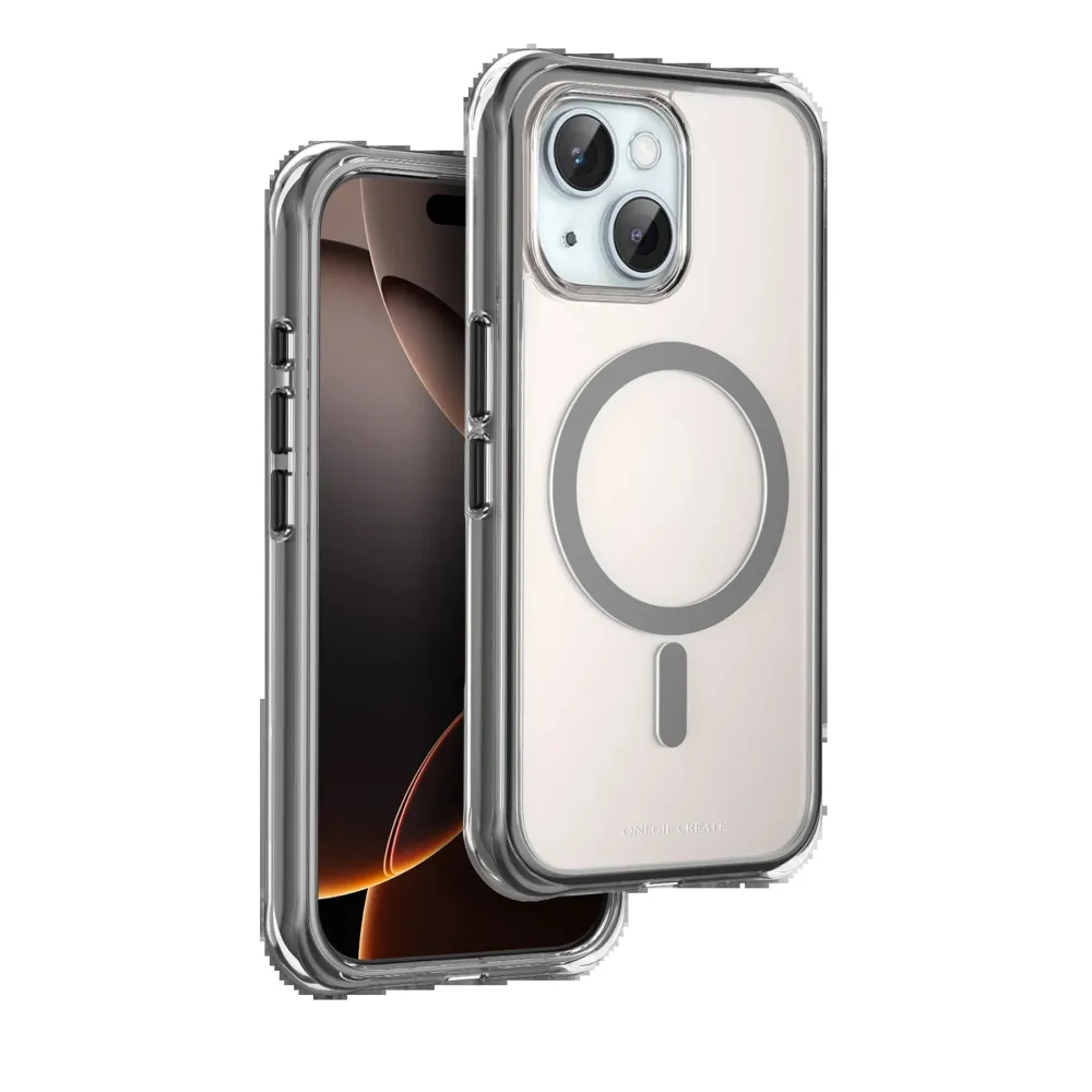 Onegif Apple Iphone 15 Hulk Magsafe Kapak - Siyah