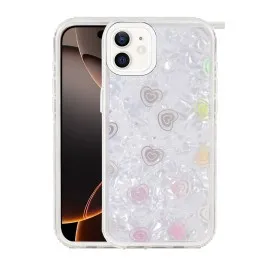 Newface Apple iPhone 11 Lumi Desenli Kapak - Beyaz