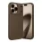 Newface Apple Iphone 17 Pro Max Auto Focus Karbon Kapak - Kahverengi