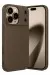 Newface Apple Iphone 17 Pro Max Auto Focus Karbon Kapak - Kahverengi