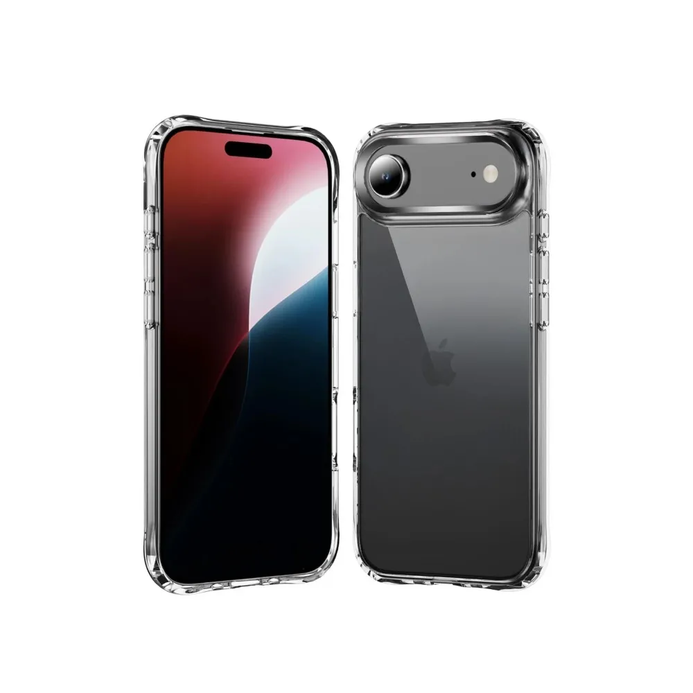 Newface Apple Iphone 17 Air Lüx Şeffaf Silikon - Şeffaf