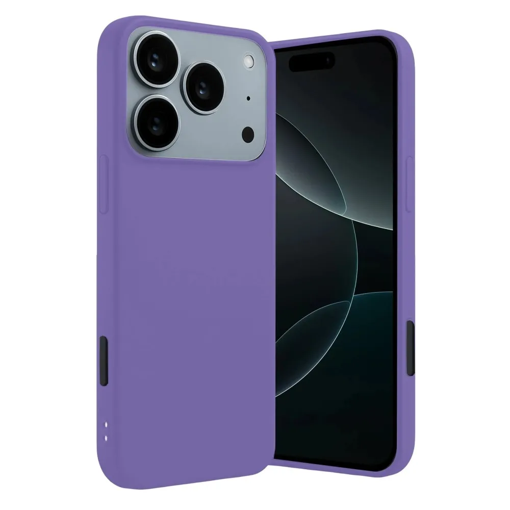 Newface Apple Iphone 17 Pro First Silikon - Lila