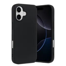 Newface Apple Iphone 17 Nano Içi Kadife Silikon - Siyah