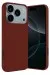 Newface Apple Iphone 17 Pro First Silikon - Bordo