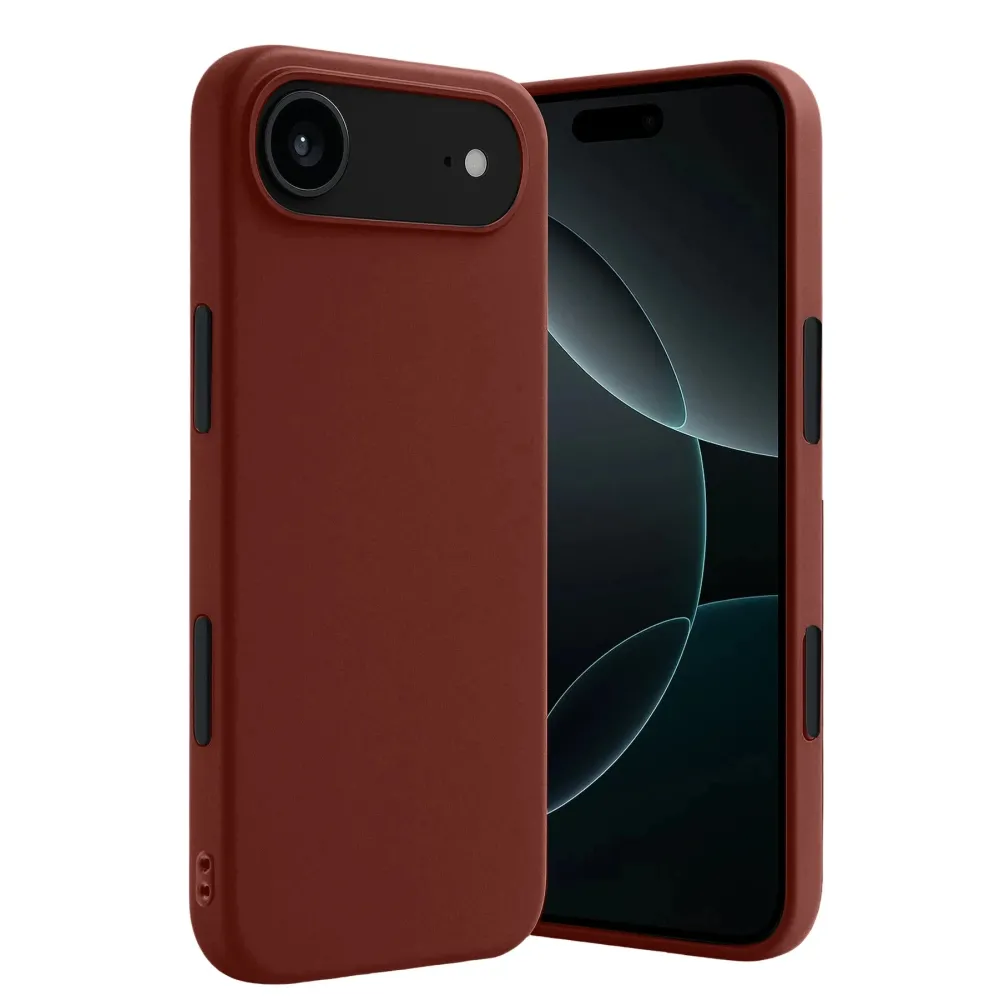 Newface Apple Iphone 17 Air First Silikon - Bordo