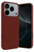 Newface Apple Iphone 17 Pro Max First Silikon - Bordo
