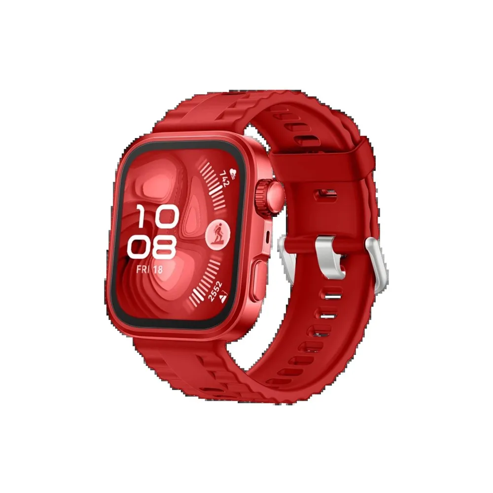 Newface Huawei Fit 4 Nova Silikon Kordon - Kırmızı