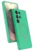 Newface Samsung Galaxy S23 Ultra Regal Magsafe Standlı Kapak - Yeşil