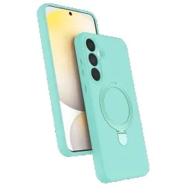 Newface Samsung Galaxy A25 5G Regal Magsafe Standlı Kapak - Su Yeşili