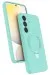 Newface Samsung Galaxy A25 5G Regal Magsafe Standlı Kapak - Su Yeşili