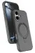 Newface Apple iPhone 16 Regal Magsafe Standlı Kapak - Titan Gri
